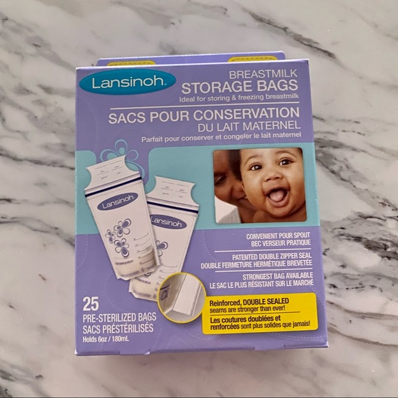 Lansinoh Breastmilk Storage Bags 2 Packages - Picture 8 of 12